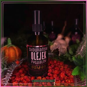 Dziady słowiańskie, święto zmarłych, znicze - słowiańskie olejki rytualne - miłość, energia, namiętność, ochrona, odwaga. Słowiański olejek rytualny. Akcesoria rytualne.