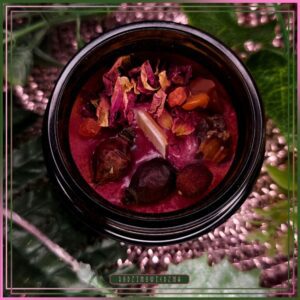 Swaróg / Ogień - słowiańska niebieska świeca rytualna - miłość, energia, namiętność, ochrona, odwaga.